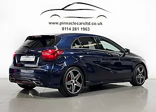 Used 2017 Mercedes-Benz a Class AMG Blue - Interior and Exterior details 6