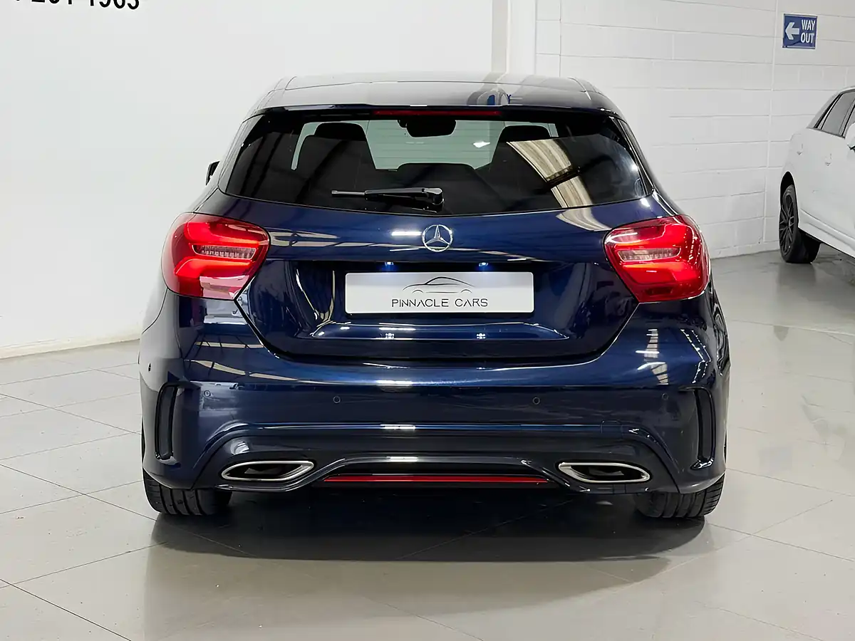 Used 2017 Mercedes-Benz a Class AMG Blue - Interior and Exterior details 7
