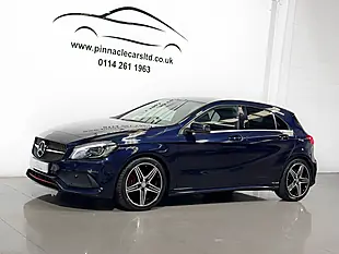Used 2017 Mercedes-Benz a Class AMG Blue - Interior and Exterior details 9