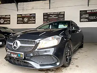Used 2017 Mercedes-Benz a Class AMG Line Black - Interior and Exterior details 10
