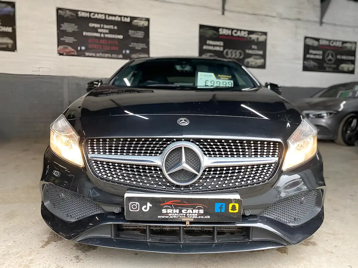 Used 2017 Mercedes-Benz a Class AMG Line Black - Interior and Exterior details 12