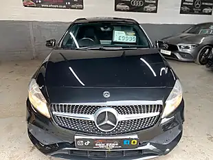 Used 2017 Mercedes-Benz a Class AMG Line Black - Interior and Exterior details 13