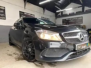 Used 2017 Mercedes-Benz a Class AMG Line Black - Interior and Exterior details 2