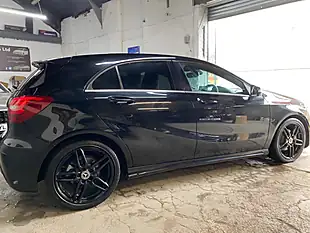 Used 2017 Mercedes-Benz a Class AMG Line Black - Interior and Exterior details 4
