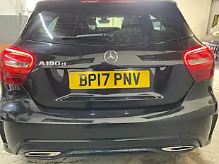 Used 2017 Mercedes-Benz a Class AMG Line Black - Interior and Exterior details 6