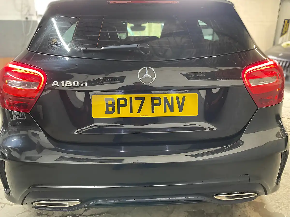 Used 2017 Mercedes-Benz a Class AMG Line Black - Interior and Exterior details 6
