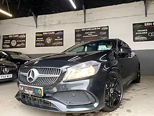 Used 2017 Mercedes-Benz a Class AMG Line Black - Interior and Exterior details 9