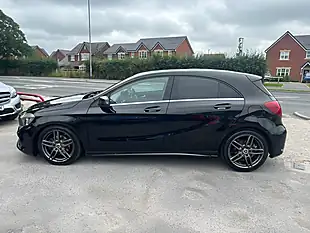 Used 2017 Mercedes-Benz a Class AMG Line Black - Interior and Exterior details 16