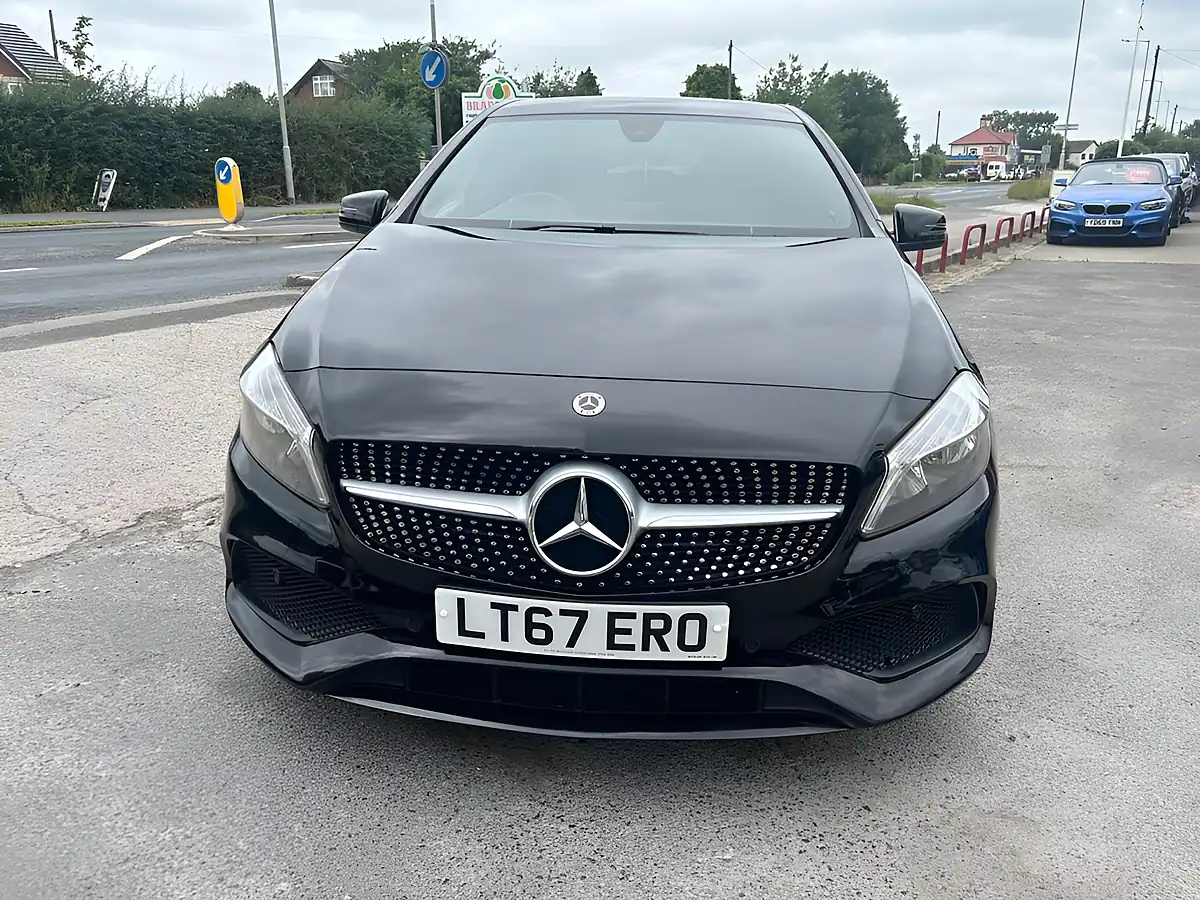 Used 2017 Mercedes-Benz a Class AMG Line Black - Interior and Exterior details 17