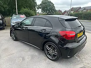 Used 2017 Mercedes-Benz a Class AMG Line Black - Interior and Exterior details 2