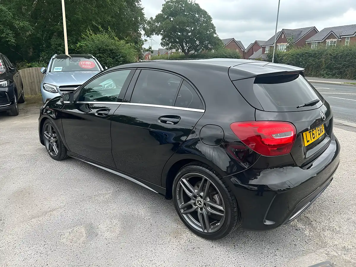 Used 2017 Mercedes-Benz a Class AMG Line Black - Interior and Exterior details 2