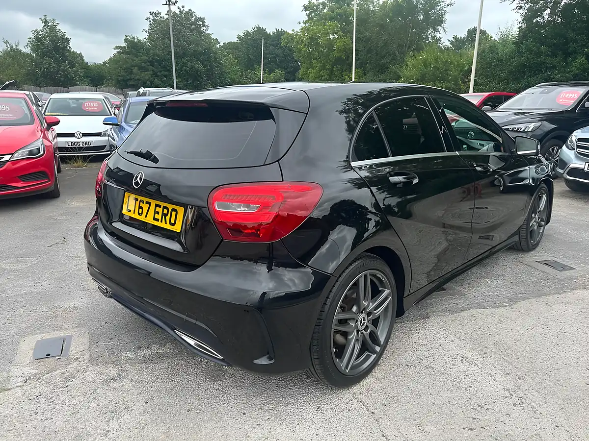 Used 2017 Mercedes-Benz a Class AMG Line Black - Interior and Exterior details 3