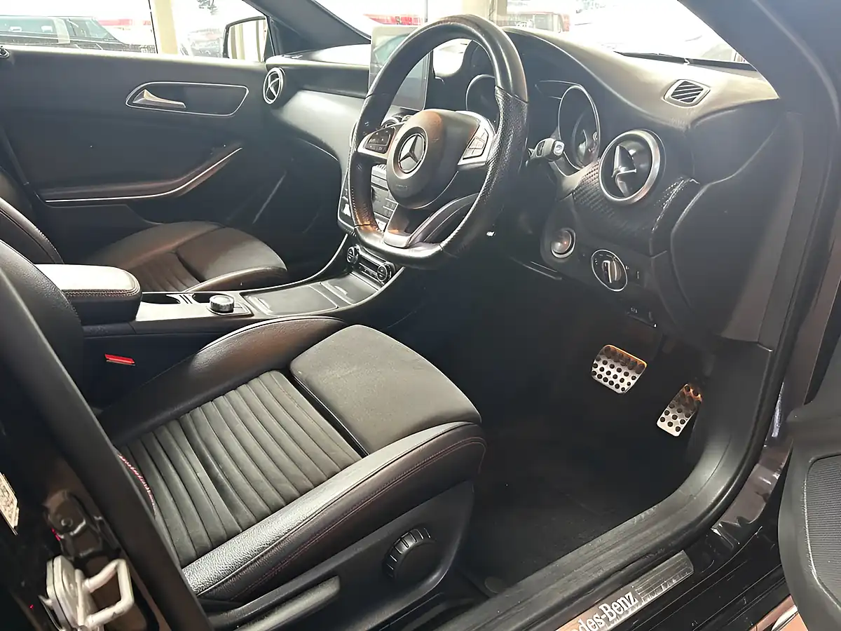 Used 2017 Mercedes-Benz a Class AMG Line Black - Interior and Exterior details 6