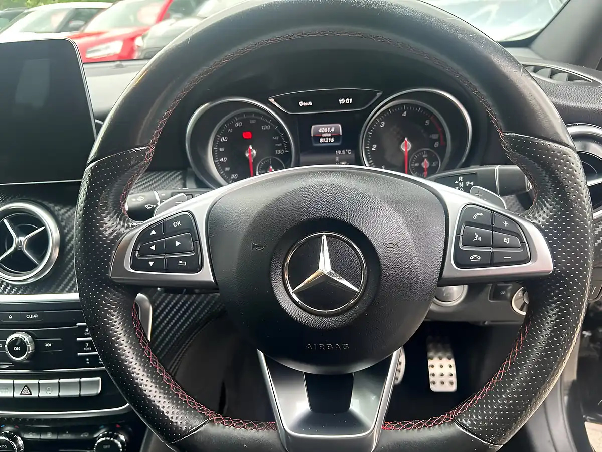 Used 2017 Mercedes-Benz a Class AMG Line Black - Interior and Exterior details 7