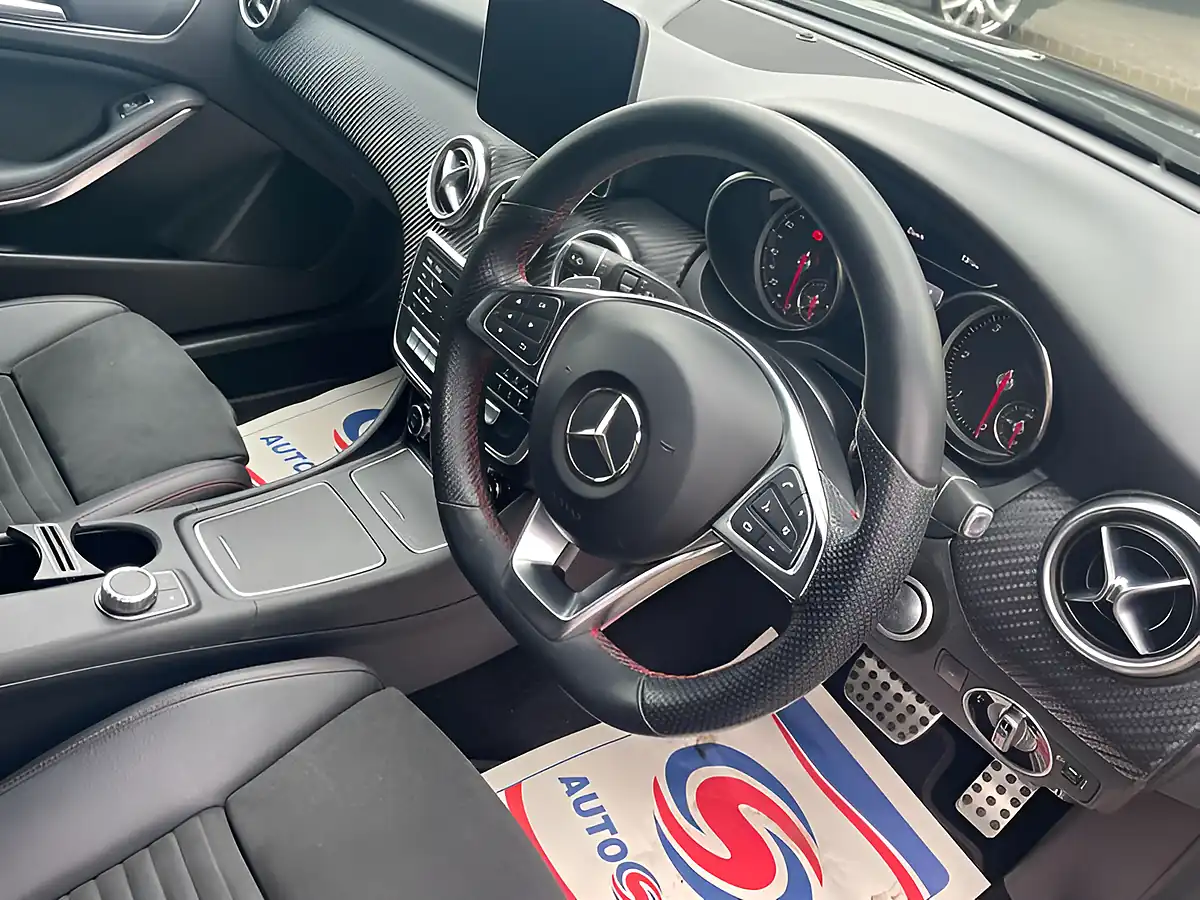 Used 2017 Mercedes-Benz a Class AMG Line Black - Interior and Exterior details 11