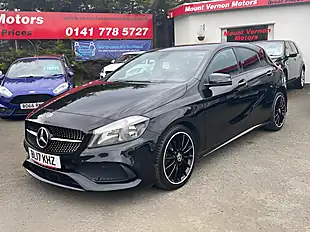 Used 2017 Mercedes-Benz a Class AMG Line Black - Interior and Exterior details 4