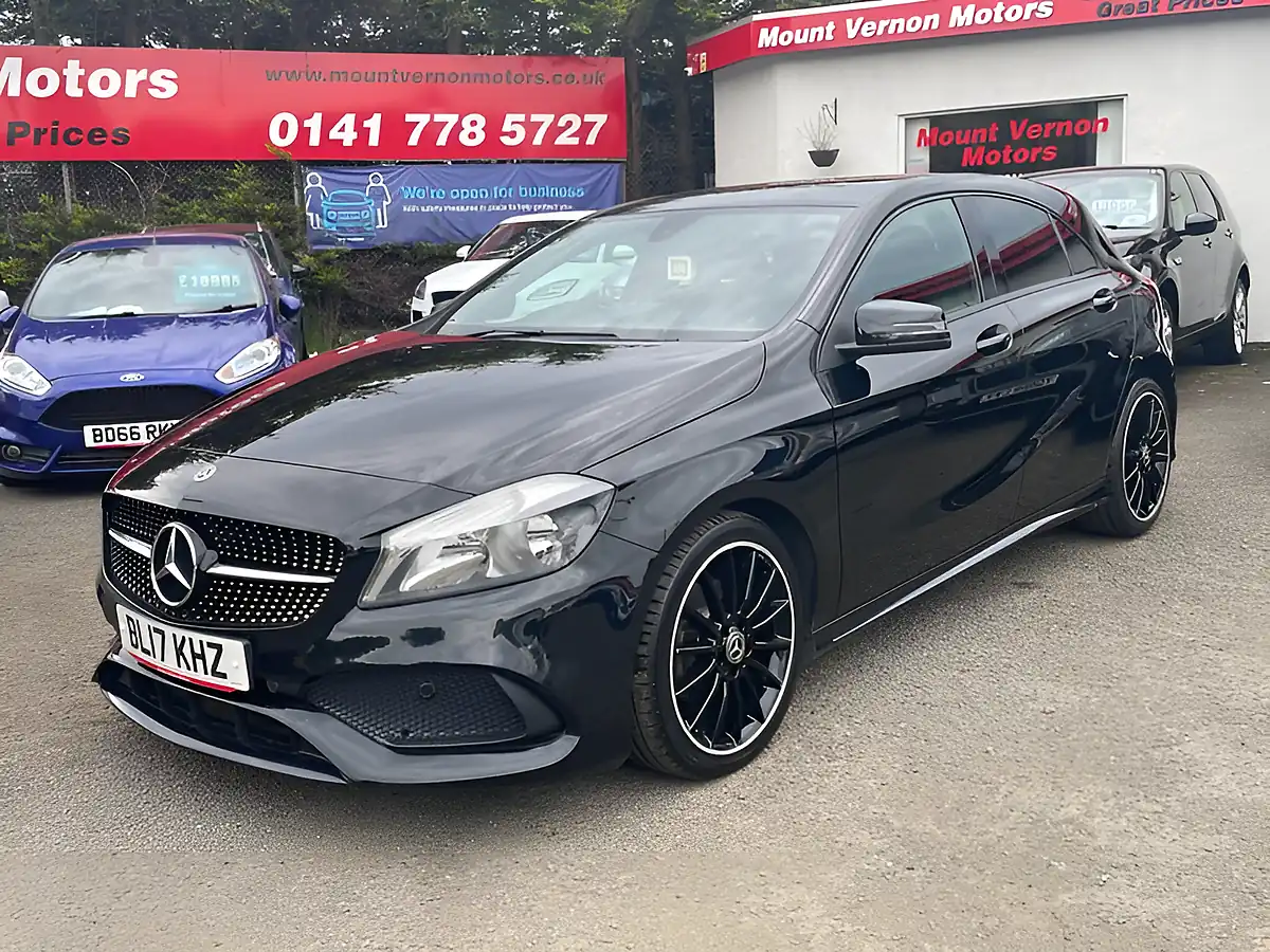Used 2017 Mercedes-Benz a Class AMG Line Black - Interior and Exterior details 4
