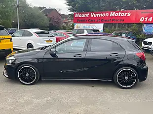 Used 2017 Mercedes-Benz a Class AMG Line Black - Interior and Exterior details 5
