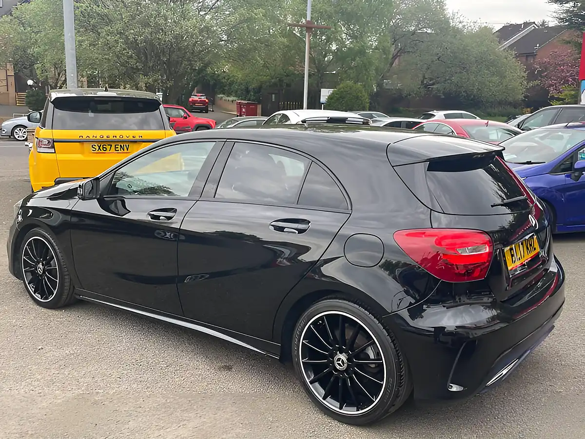 Used 2017 Mercedes-Benz a Class AMG Line Black - Interior and Exterior details 6