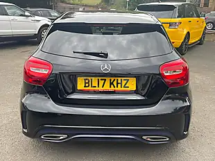 Used 2017 Mercedes-Benz a Class AMG Line Black - Interior and Exterior details 7