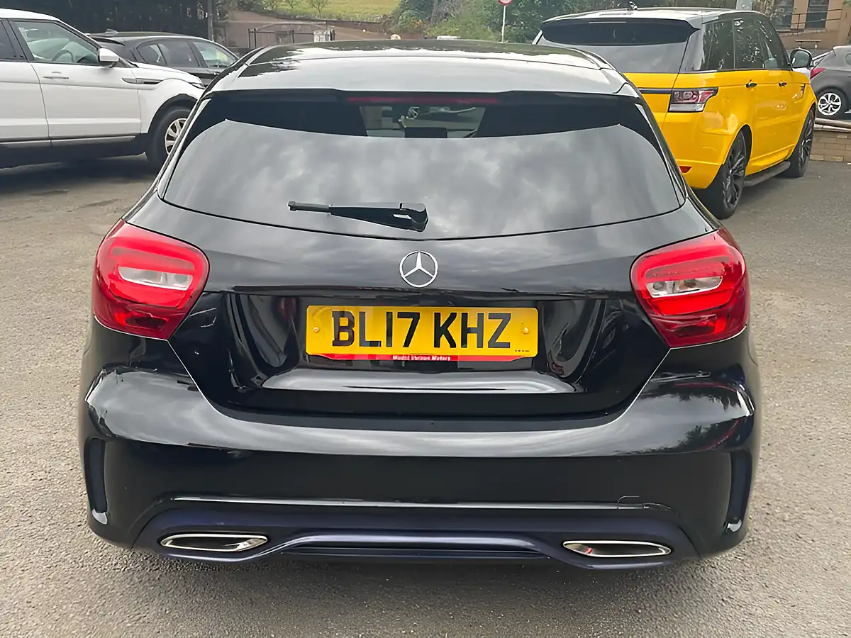 Used 2017 Mercedes-Benz a Class AMG Line Black - Interior and Exterior details 7