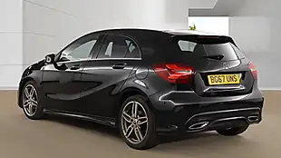 Used 2017 Mercedes-Benz a-Class AMG Line Black - Interior and Exterior details 3