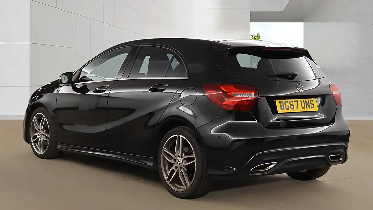 Used 2017 Mercedes-Benz a-Class AMG Line Black - Interior and Exterior details 3