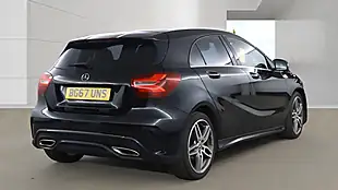 Used 2017 Mercedes-Benz a-Class AMG Line Black - Interior and Exterior details 4