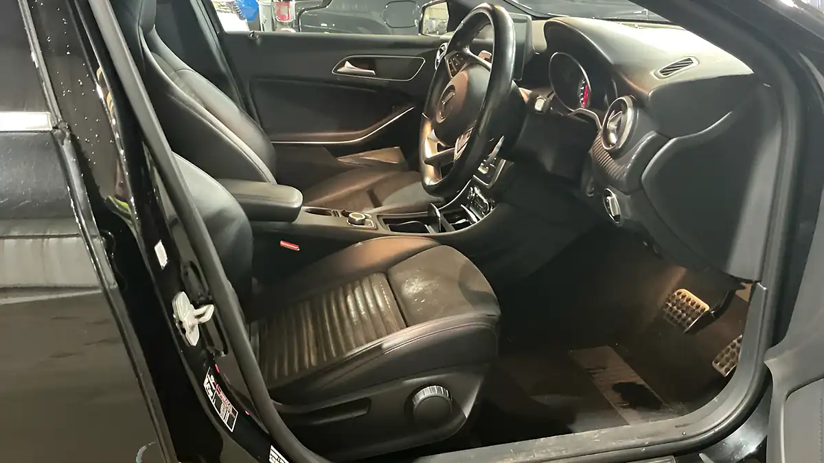 Used 2017 Mercedes-Benz a-Class AMG Line Black - Interior and Exterior details 7