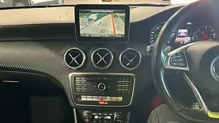 Used 2017 Mercedes-Benz a-Class AMG Line Black - Interior and Exterior details 8
