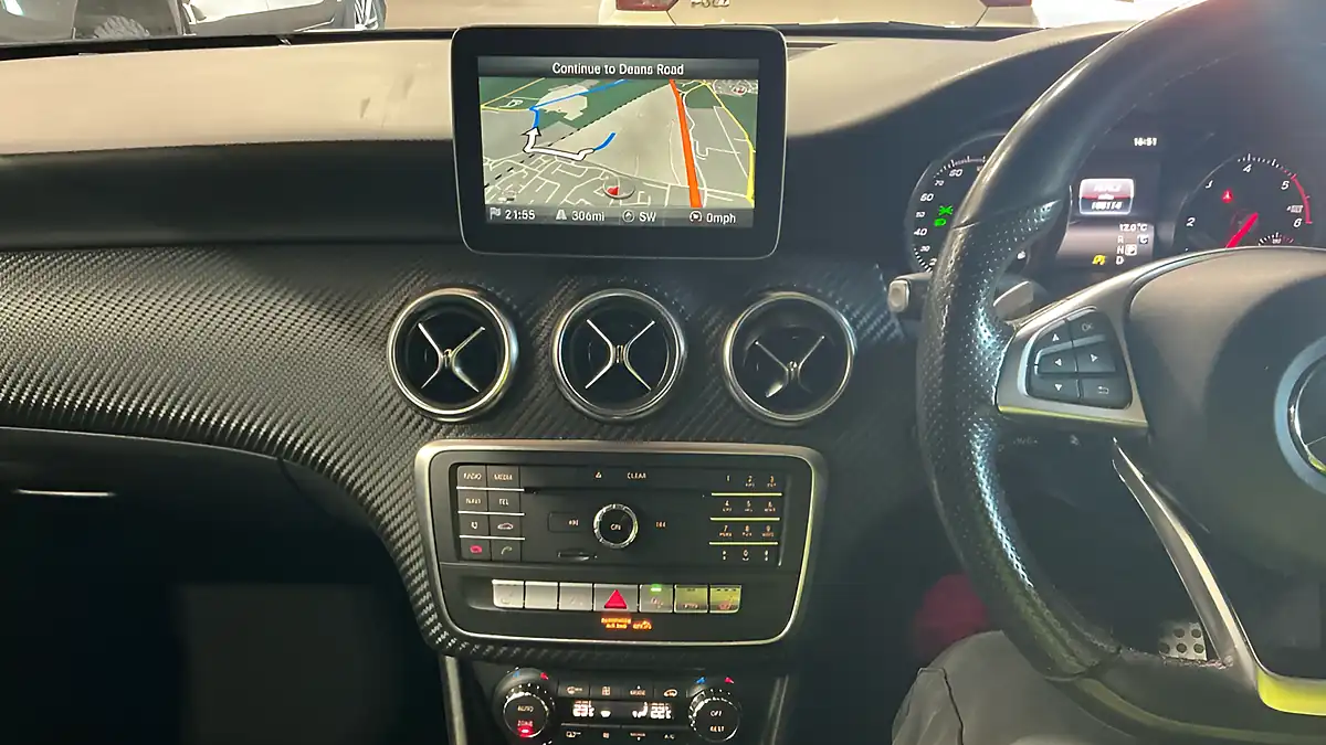 Used 2017 Mercedes-Benz a-Class AMG Line Black - Interior and Exterior details 8