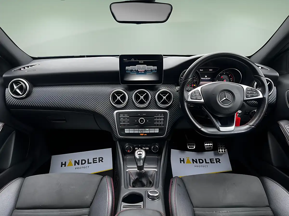Used 2017 Mercedes-Benz a Class AMG Line Blue - Interior and Exterior details 14