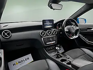 Used 2017 Mercedes-Benz a Class AMG Line Blue - Interior and Exterior details 15