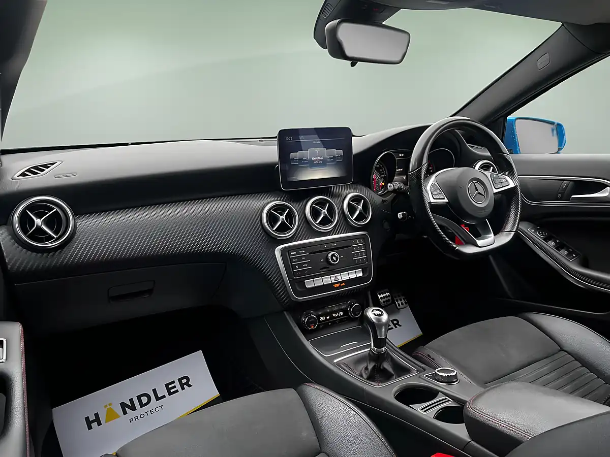 Used 2017 Mercedes-Benz a Class AMG Line Blue - Interior and Exterior details 15
