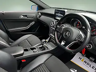 Used 2017 Mercedes-Benz a Class AMG Line Blue - Interior and Exterior details 18
