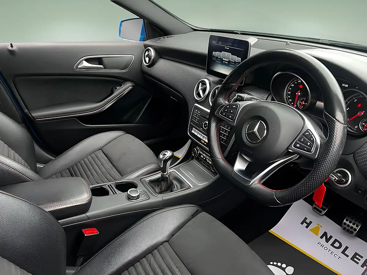 Used 2017 Mercedes-Benz a Class AMG Line Blue - Interior and Exterior details 18