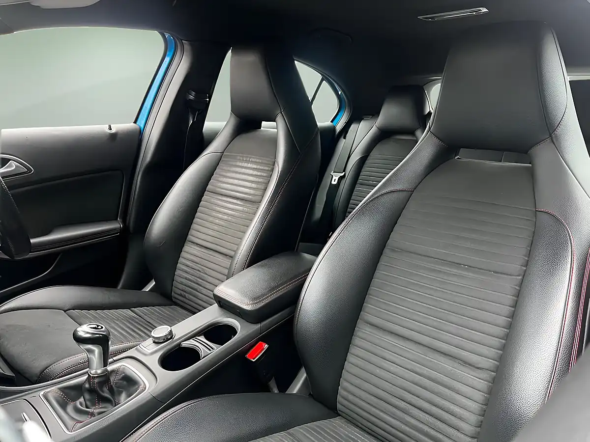 Used 2017 Mercedes-Benz a Class AMG Line Blue - Interior and Exterior details 20