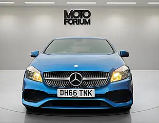Used 2017 Mercedes-Benz a Class AMG Line Blue - Interior and Exterior details 4