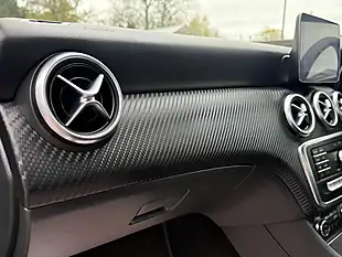 Used 2017 Mercedes-Benz a-Class AMG Line Cosmos Black - Interior and Exterior details 14