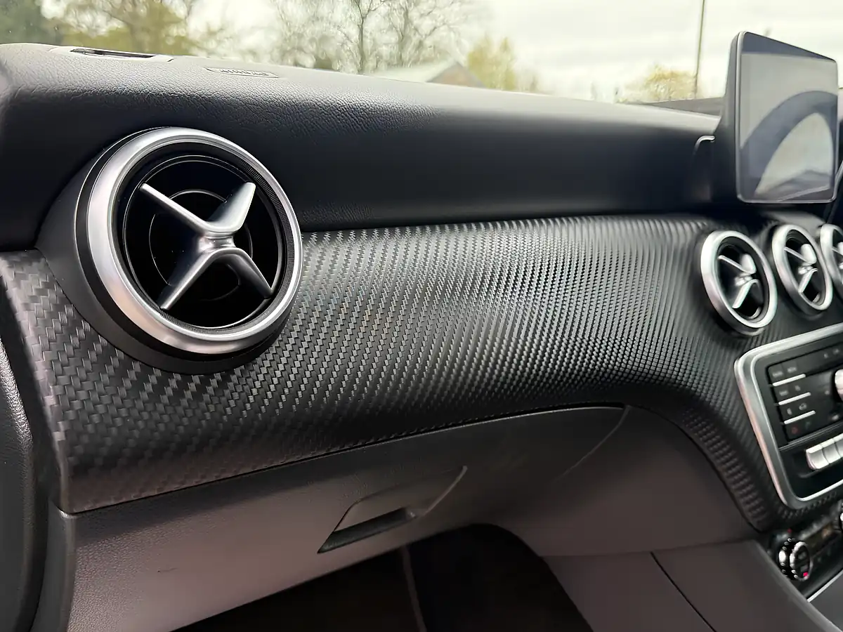 Used 2017 Mercedes-Benz a-Class AMG Line Cosmos Black - Interior and Exterior details 14