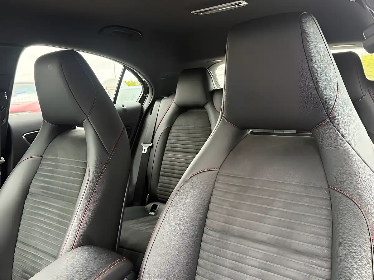 Used 2017 Mercedes-Benz a-Class AMG Line Cosmos Black - Interior and Exterior details 16