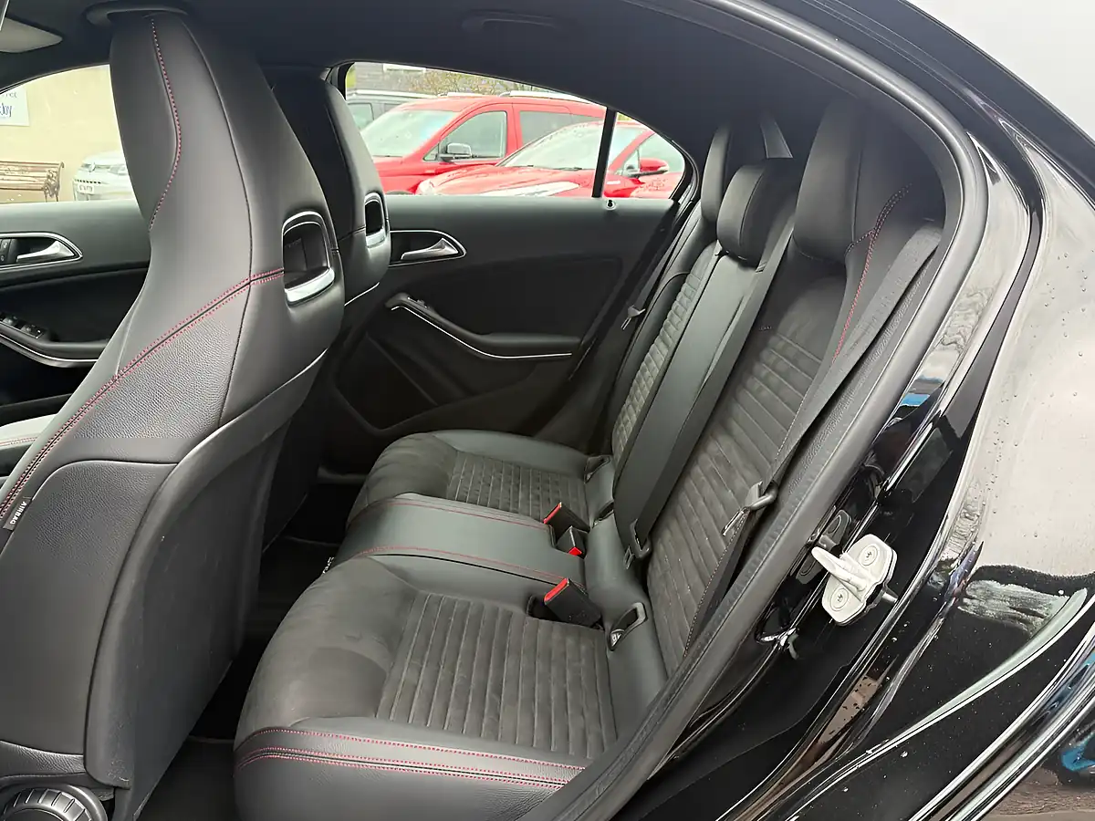 Used 2017 Mercedes-Benz a-Class AMG Line Cosmos Black - Interior and Exterior details 17