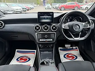 Used 2017 Mercedes-Benz a-Class AMG Line Cosmos Black - Interior and Exterior details 18