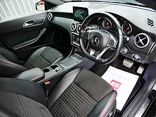 Used 2017 Mercedes-Benz a Class AMG Line Cosmos Black Metallic - Interior and Exterior details 10