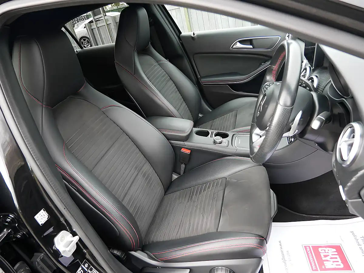 Used 2017 Mercedes-Benz a Class AMG Line Cosmos Black Metallic - Interior and Exterior details 11