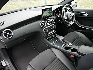 Used 2017 Mercedes-Benz a Class AMG Line Cosmos Black Metallic - Interior and Exterior details 12