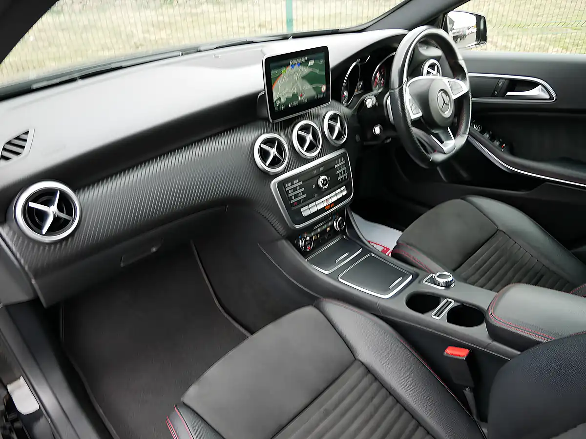 Used 2017 Mercedes-Benz a Class AMG Line Cosmos Black Metallic - Interior and Exterior details 12