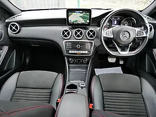 Used 2017 Mercedes-Benz a Class AMG Line Cosmos Black Metallic - Interior and Exterior details 13