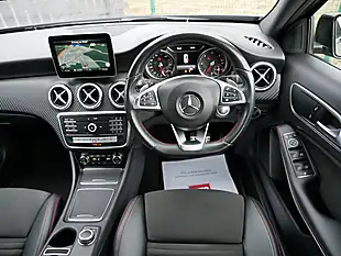 Used 2017 Mercedes-Benz a Class AMG Line Cosmos Black Metallic - Interior and Exterior details 14