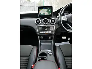 Used 2017 Mercedes-Benz a Class AMG Line Cosmos Black Metallic - Interior and Exterior details 15
